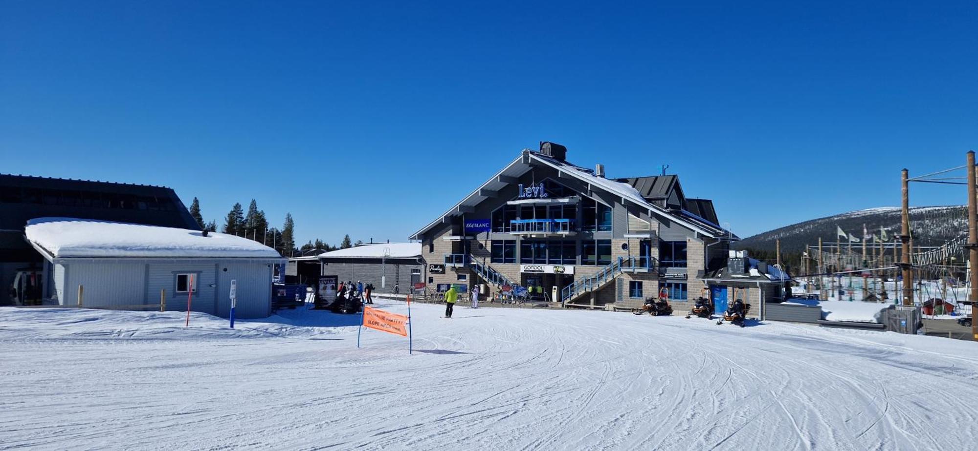 Levi Tunturinlaita A4, Ski-In Ski-Out 3Xbedroom Buitenkant foto