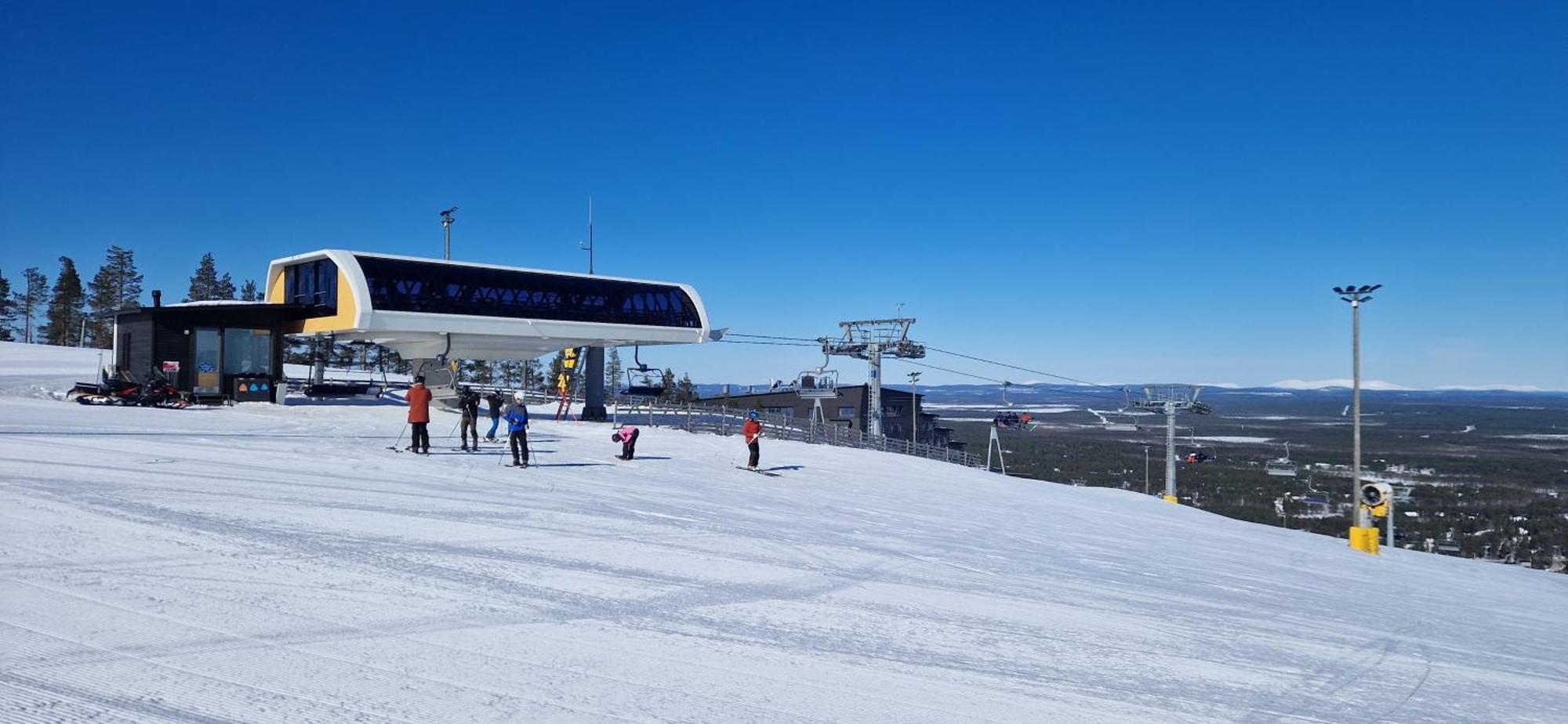 Levi Tunturinlaita A4, Ski-In Ski-Out 3Xbedroom Buitenkant foto