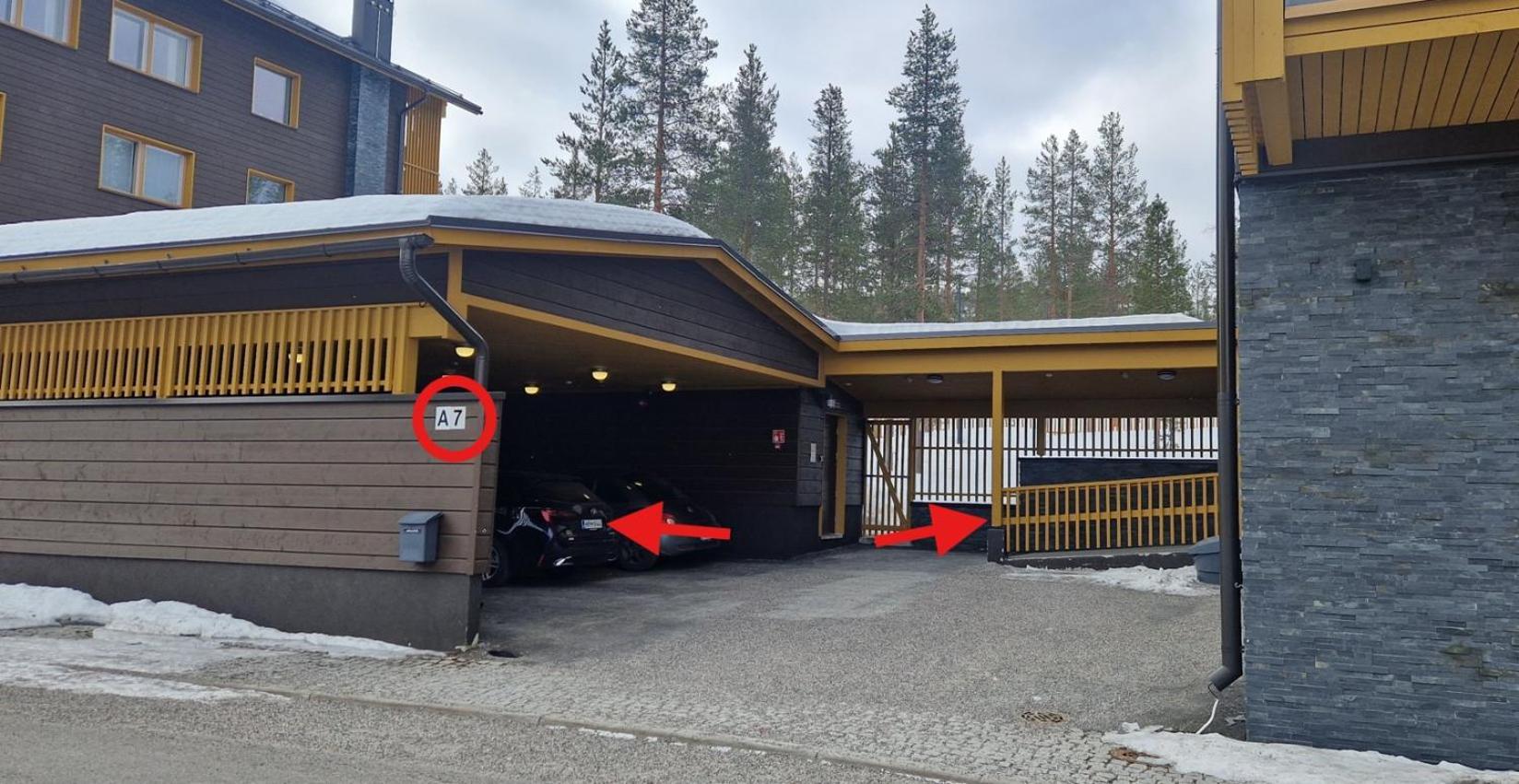 Levi Tunturinlaita A4, Ski-In Ski-Out 3Xbedroom Buitenkant foto